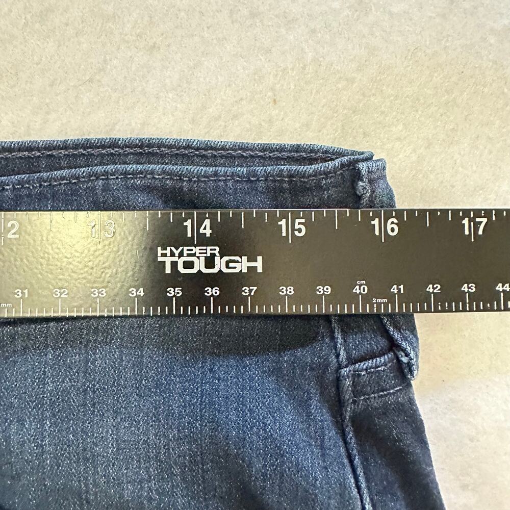 Paige Federal Jeans Slim Straight Inkwell Dark Blue Denim Mens Size 33x32 - Picture 7 of 10